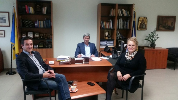 Στον Αντιπεριφερειάρχη το προεδρείο του Εμπορικού Συλλόγου Λάρισας – Τι συζήτησαν με τον Παπαδημόπουλο για τις εκπτώσεις